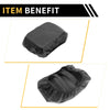 Chevrolet Microfiber Leather Middle Carbon Fiber Black Armrest Cover