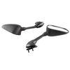 Yamaha YZF R6 Black ABS 2 x Motorbike Rearview Mirrors (2001-2002)
