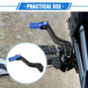 Motorcycle Folding Aluminum Alloy Blue Black Gear Shifter Lever Universal
