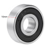 12x32x10mm Deep Groove Ball Bearing, Double Sealed Chrome Steel