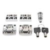 Harley Touring Electra Glide Tour Trunk Latches & Hinges Lock (1988-2013)