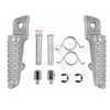 Honda CBR600RR Footrests Pegs Front Rear Silver (2003-2025)