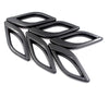 For Maserati Quattroporte 13-21 Carbon Fiber Side Fender Air Vent Cover Trim