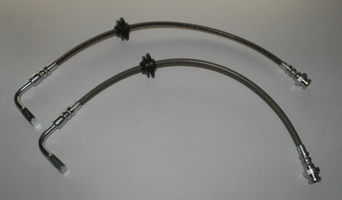 BA BF Falcon Braided Front Brake Hose Set (Not XR8 or XR6 Turbo)