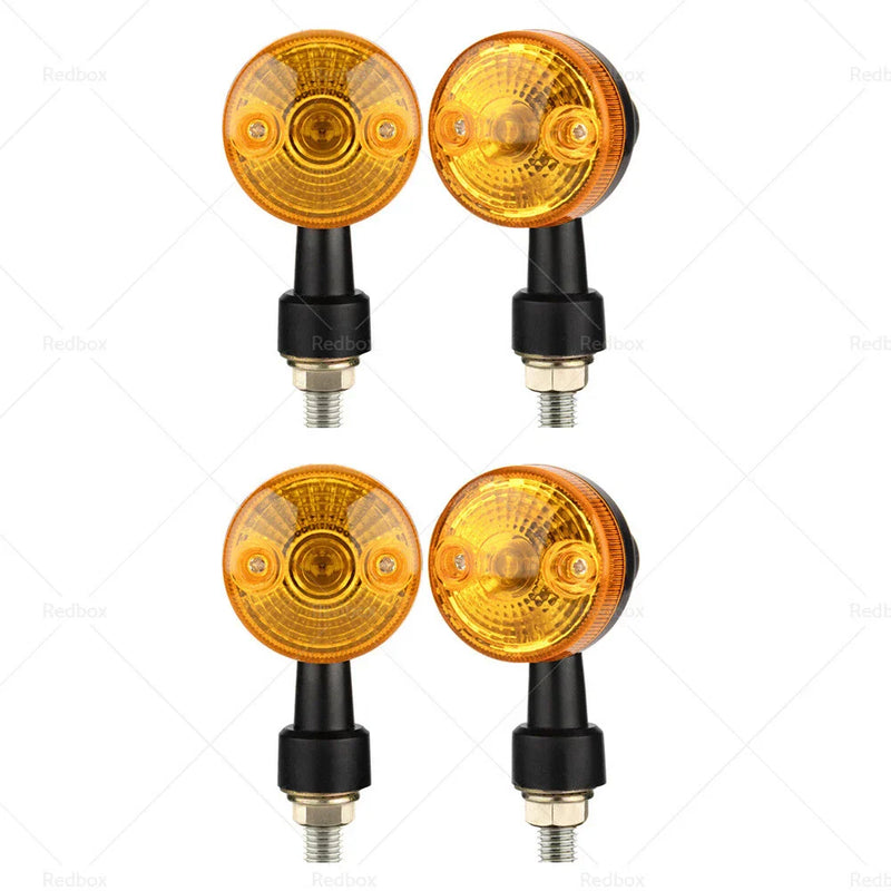 Universal Models 4 x Amber Classic Motorcycle Turn Signal Indicators