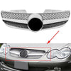 Mercedes Benz R230 SL550 SL63 Front Bumper Upper Mesh Grille (2007-2008)