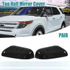Ford Explorer Gloss Black Top Half Mirror Covers (2011-2015)