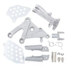 Honda CBR600RR Silver Front Foot Pegs (2003-2006)