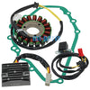 Kawasaki EN450 Vulcan 454 Stator Coil, Regulator Rectifier, Gasket (85-90)