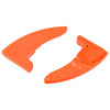 Dodge Charger Challenger 2x Orange Steering Wheel Paddle Shifter Cover