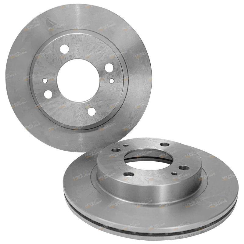 Mitsubishi Mirage LA Hatchback Front Disc Brake Rotors (2013-2017)