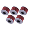 Honda ATC250ES TRX200D TRX250 TRX300 TRX400 Big Red 5 x Oil Filters