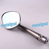 Leaf Style Motorcycle Rear View Side Mirrors