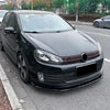 VW Golf 6 MK6 GTI Front Lower Spoiler Lip Splitter (2008-2012)