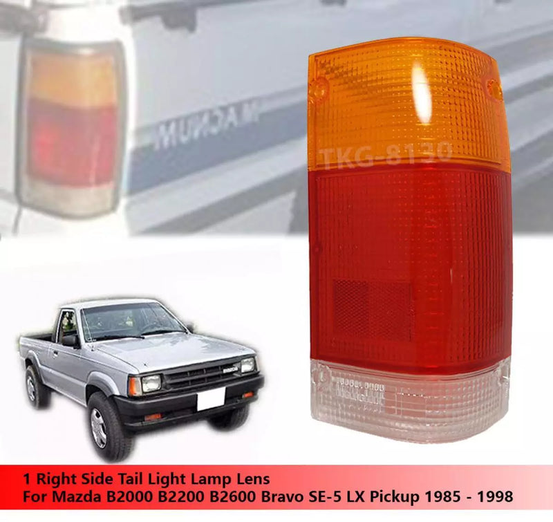 Mazda Magnum B2000 B2200 B2600 Right Side Tail Light Lens (1986-1993)