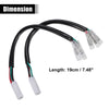 Yamaha R6 4 x Turn Signal Cable Adapter Connector