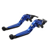 BMW R1200GS R1250GS Blue CNC Extendable Brake Clutch Levers (13-20)