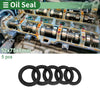 Oil Seal 52x75x8mm Rotary Shaft Seal NBR High Pressure Black