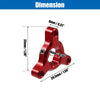 Motorcycle Fork Preload Adjusters 2 x 14mm Aluminum Alloy Red
