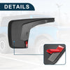 Dodge Ram 1500 2019-2024 Mud Flap Splash Guard (2 x Guards)