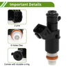 Honda Civic Hybrid 1.3 (2003-2005) - 1 x Black Fuel Injector