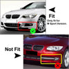 BMW 3 Series E92 E93 M-Tech 10-13 Bumper Lip Corner Splitters