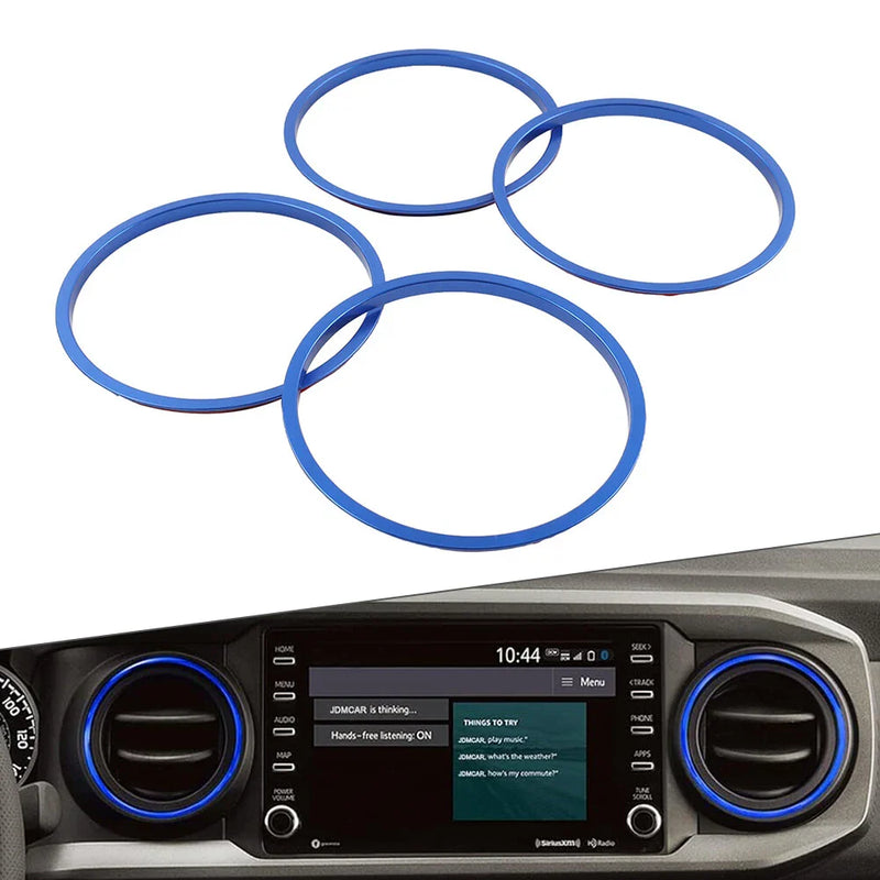 Toyota Tacoma AC Outer Vent Rings Trim Covers (2016-2022)