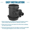 BMW 540i Mass Air Flow Sensor Meter Replacement 4.0L