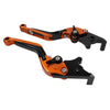 BMW F900R F900XR F750GS F850GS Orange Extendable Brake Clutch Levers (2019-2023)