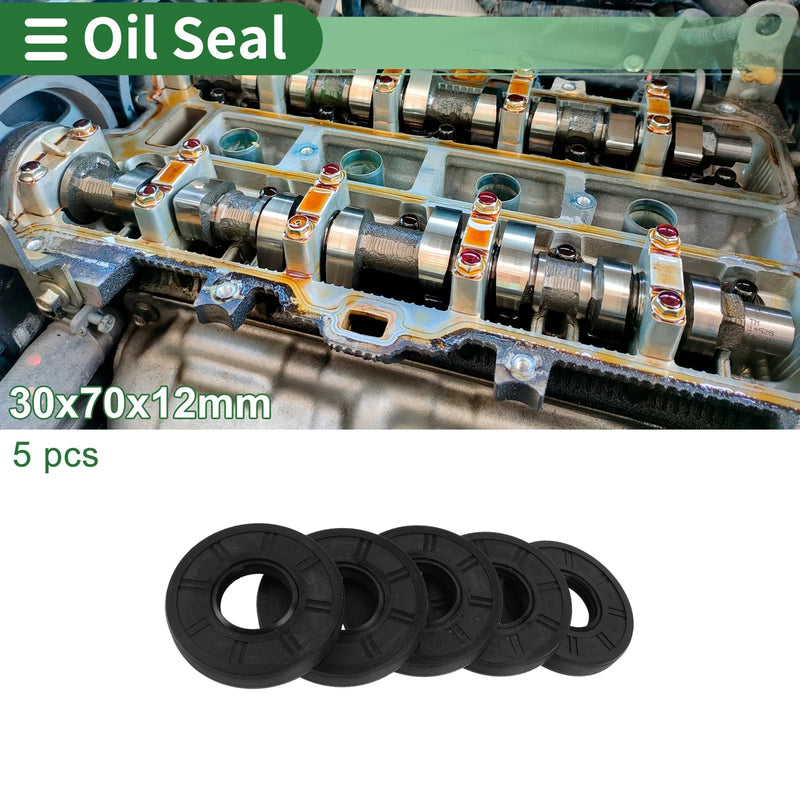 Make Model Oil Seal / 30x70x12mm / Rotary Shaft Seal NBR Rubber