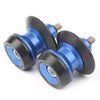 Yamaha YZF R1 R3 R6 MT-09 MT-10 6mm Blue Swing Arm Spool Slider