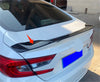 Honda Accord Sedan 2018-2022 ABS Glossy Black R Style Rear Spoiler Wing
