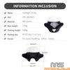 Harley Road King Softail Fatboy Headlight Windshield (2014-2023)