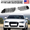 Audi A6 C7 Sedan Honeycomb Style Mesh Fog Light Grille Cover (2012-2015)