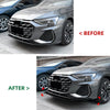 Audi A3 8Y Sline Front Bumper Lip Splitter (2025)