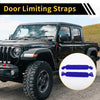 Jeep Wrangler TJ JK JKU (2007-2018) - Blue 2 x Door Limiting Straps