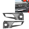Ford Mustang Dry Carbon Fiber Door Bowl Speaker Covers (2024-2025)