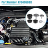 Ford Super Duty F250 F350 (2008-2016) Black Body Mount Bushing Kit