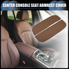 BMW X5 X6 Neoprene Fabric Deep Brown Armrest Protector Cover Pad