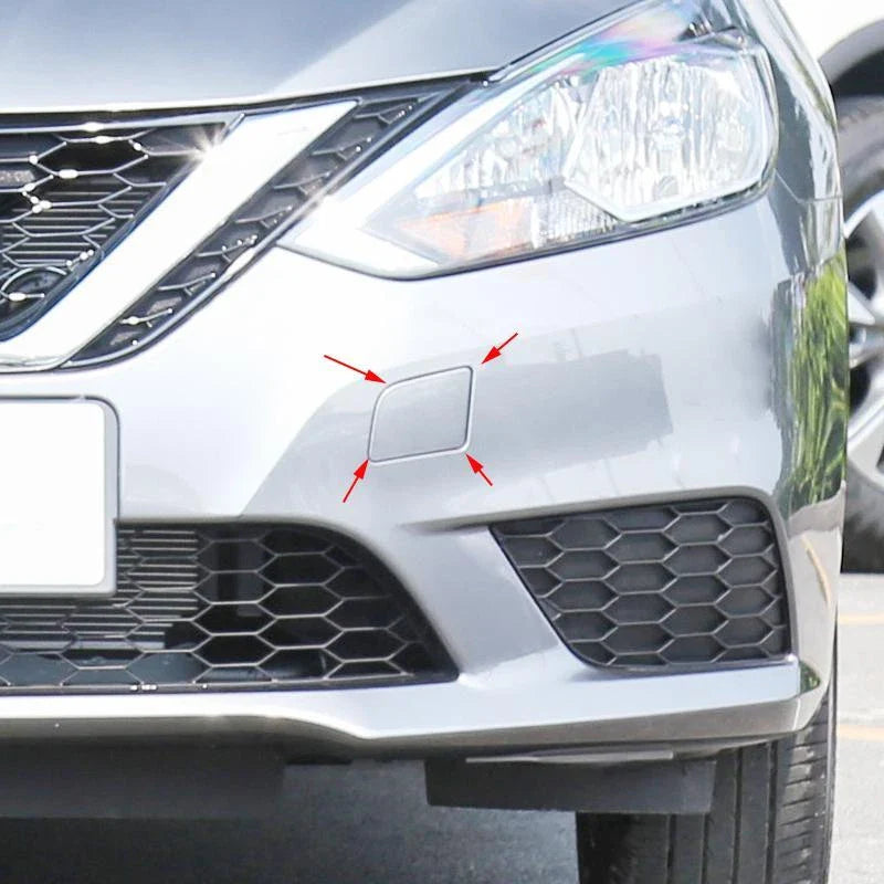 Nissan Sentra Front Bumper Tow Hook Access Cover (2016-2019)