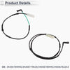 BMW 128i 135i Front Rear Wheel Brake Pad Wear Sensor (2008 - 2010)