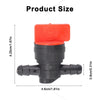 Motorcycle Bike ATV 8mm In-Line Petrol On-Off Fuel Tap Switch Valve