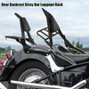Yamaha V-Star XVS400 XVS650 Backrest Sissy Bar Luggage Rack (1998-2013)
