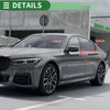 BMW X4 (2014-2018) Carbon Fiber Pattern Black 8 x Door Pillar Window Trim