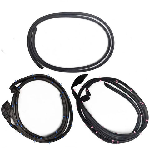Front Windshield Door Rubber Set 3 Fits Nissan Navara D40 2D Pickup 2005-14 D05