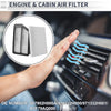 Hyundai Elantra Engine Cabin Air Filter Combo Set (2014-2016)