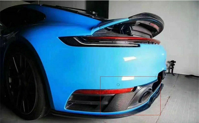 Porsche Carrera 992 2 x Rear Side Spoiler Splitter Covers (2018-2023)