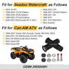 Seadoo 3D GTI GTX GSX GTS XP RX LRV GS SPX Handlebar Hand Grip Kit