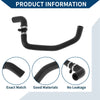 PEUGEOT 206 Hatchback (1998-2012) Rubber Black 1 Pc Radiator Hose
