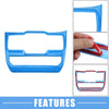 Jeep Wrangler JL JLU (2018-2022) Blue Car Window Control Panel Trim Cover